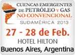 CUENCAS EMERGENTES DE PETRÓLEO Y GAS NO CONVENCIONAL SUDAMÉRICA 2013