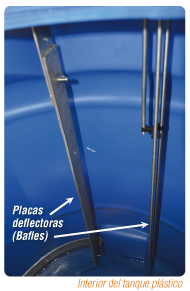 BAFLES TANQUE PLÁSTICO